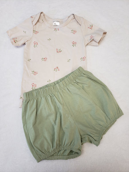 H&M 2pc Organic Cotton Outfit