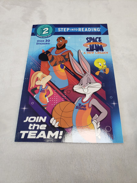 Step into Reading Space Jam Join the Team