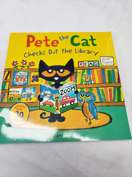 Pete the Cat Checks out the Library