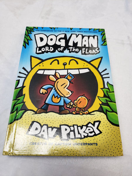 Dog Man Lord of the Fleas Hardcover
