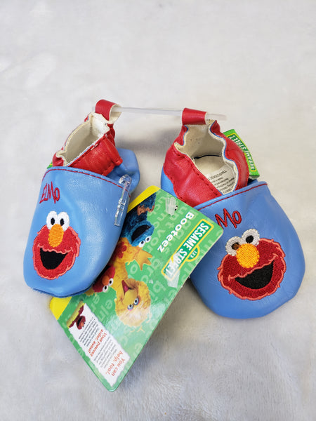 Sesame Street Elmo Leather Slip on Shoes