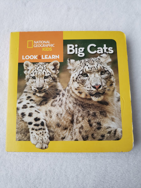 National Geographic Look & Learn Big Cats