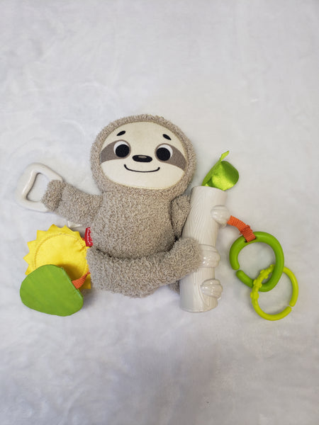 Infantino Slow Much Fun Stroller Sloth Toy
