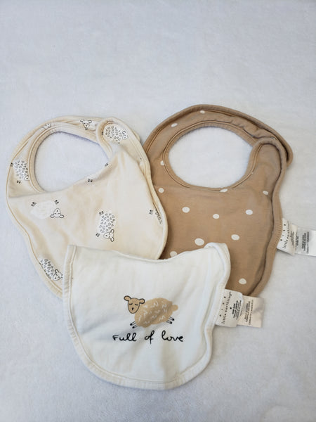 Rise Little Earthling Organic Cotto Bibs-3