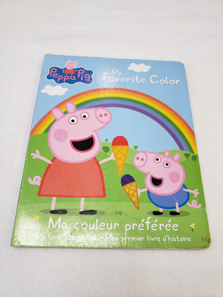 Peppa Pig My Favority Color English/French