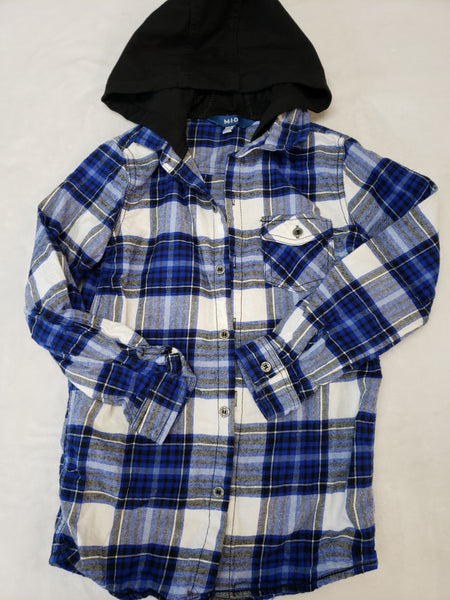 MID Flannel Long Sleeve Top