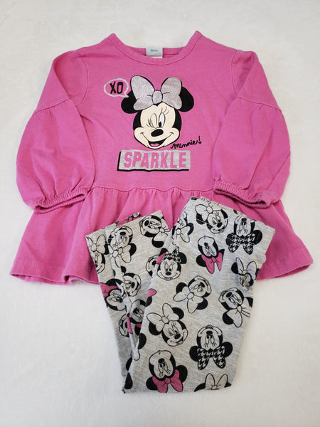 Disney 2pc Sparkle Outfit