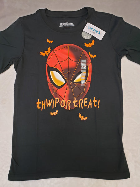 Brand New Carter's X Spider-Man Glow in the Dark T-Shirt