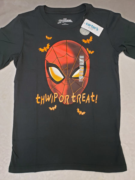 Brand New Carter's X Spider-Man Glow in the Dark T-Shirt