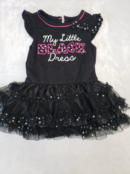 Baby Glam Sparkle Tulle Onesie Dress