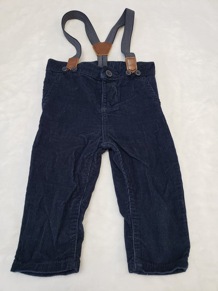 Oshkosh Corduroy Pants with Suspenders