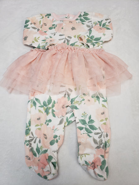 George Tulle Romper