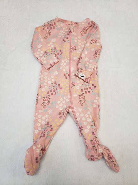 Little Earthling Organic Cotton Sleeper 2-way Zipper