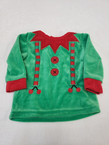 George Velour Long Sleeve Top