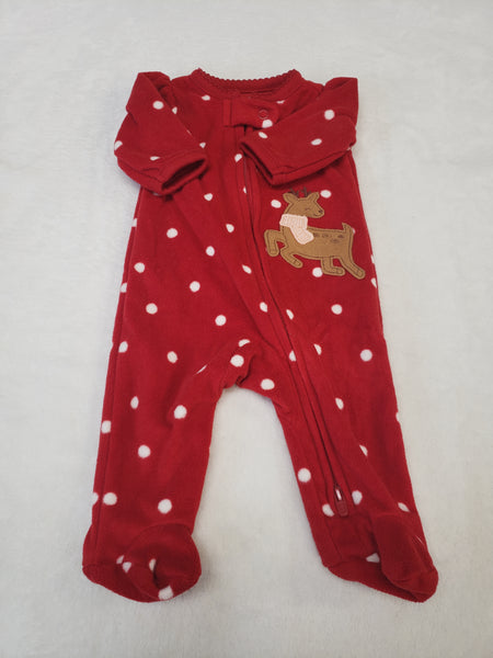 Brand New Carter's Fleece Sleeper 2-way Zipper