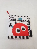 Sassy Peek-a-Boo Sensory Book