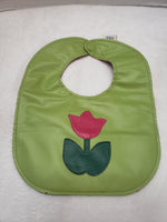 Mally Designs Leather Reversible Bib