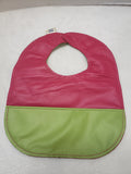 Mally Designs Leather Reversible Bib