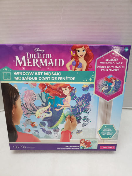 Disney The Little Mermaid Window Art Mosaic