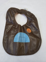 Mally Designs Leather Reversible Bib