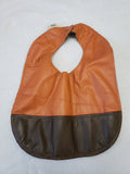 Mally Designs Leather Reversible Bib