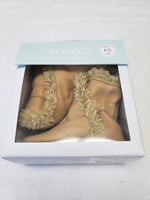 Robeez Soft Sole Faux Fur Lined Leather Boots