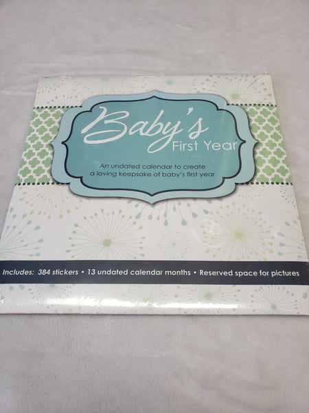 Baby's First Year-An Undated Calendar to Create a Loving Keepsack