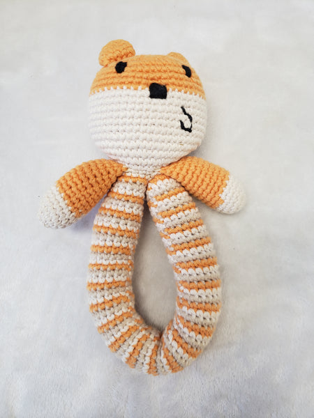 Pebble Fox Rattle