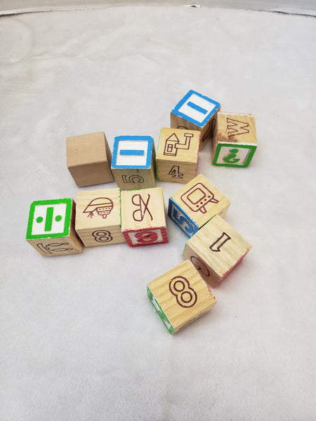 Alphabet Wooden Blocks