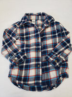 Carter's Flannel Long Sleeve Top