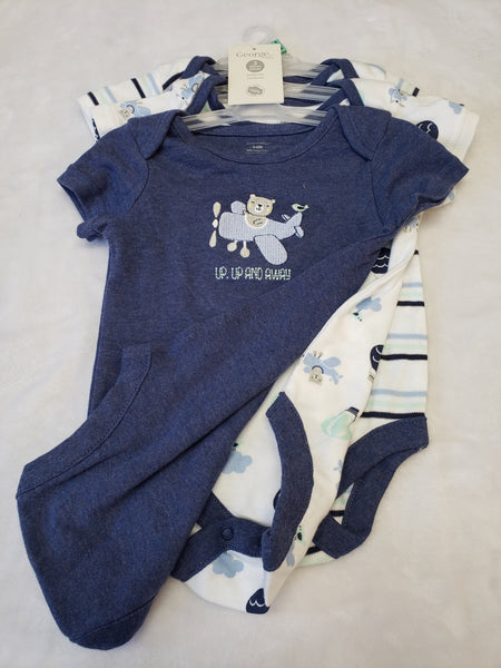 George Onesie Set -3