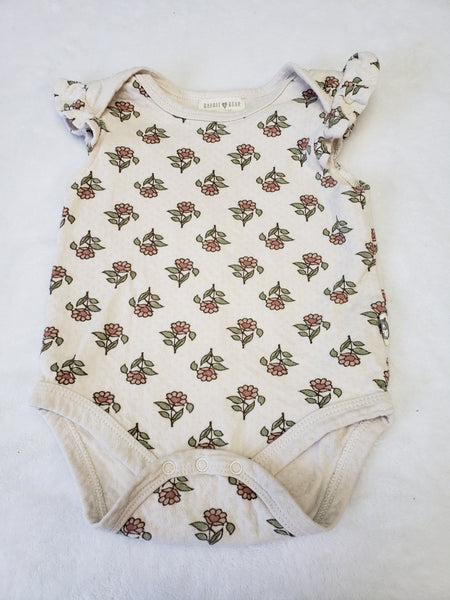 Rabbit +Bear Organic Cotton Onesie