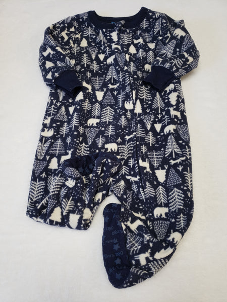 Old Navy Fleece Sleeper 2-way Zipper