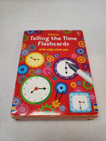Usborne Wipe Clean Tellings Time flashcards