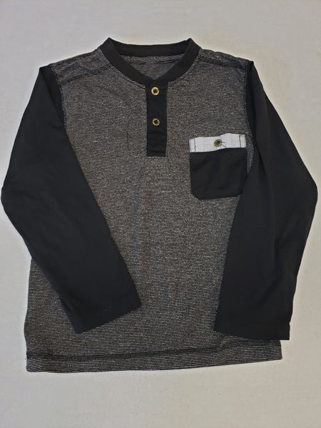 Black Long Sleeve Top