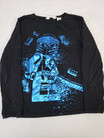 H&M X Lego Ninjago Shiny Long Sleeve Top