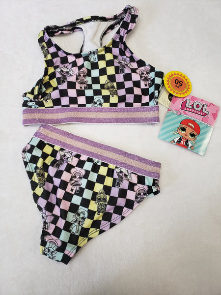 LOL 2pc Swimsuit UPF 50+