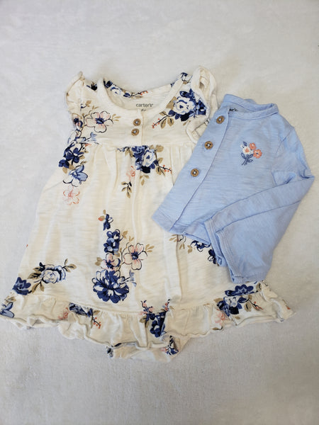 Carter's Onesie Dress with Balero