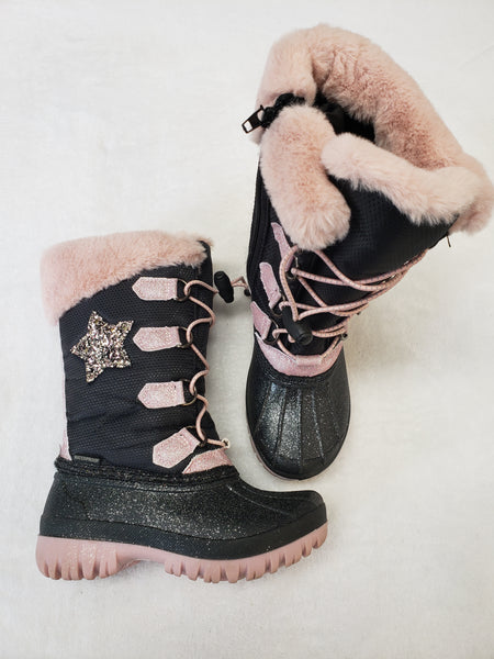 Thinsulate Fleece Lined Tall Sparkle Winter Boots