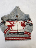 Canadiana Knit Sweater Jacket