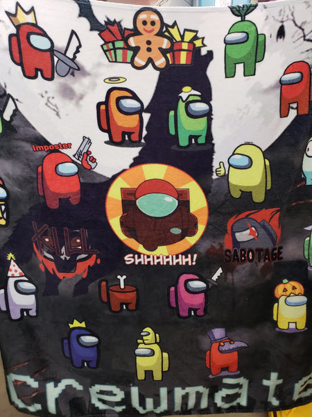 Among Us Fleece Blanket