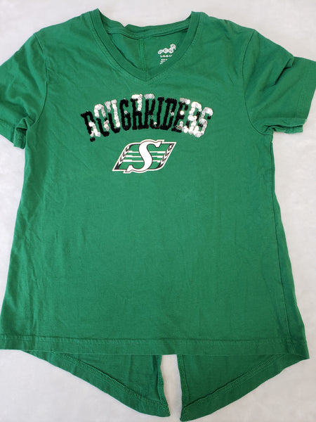 Saskatchewan Roughriders Sequin Flip Top