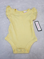 Little Lass Ribbed Knit Onesie