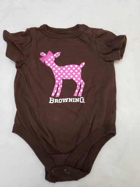 Browning Sparkle Onesie