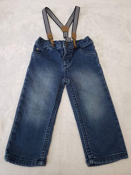 Carter's Jean with Suspenders