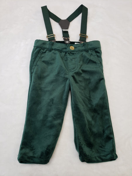 Tommy Bahama Velour Pants with Suspenders