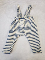Zara Knit Suspenders Pants
