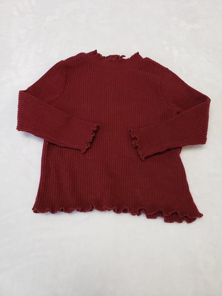 Old Navy Ribbed Knit Long Sleeve Top