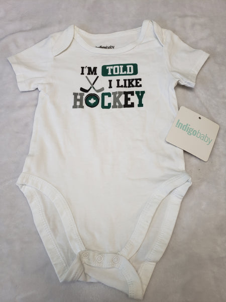 Indigo Baby Organic Cotton Onesie