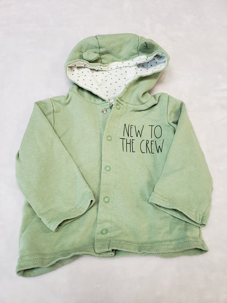 Rae Dunn Hooded Long Sleeve Top